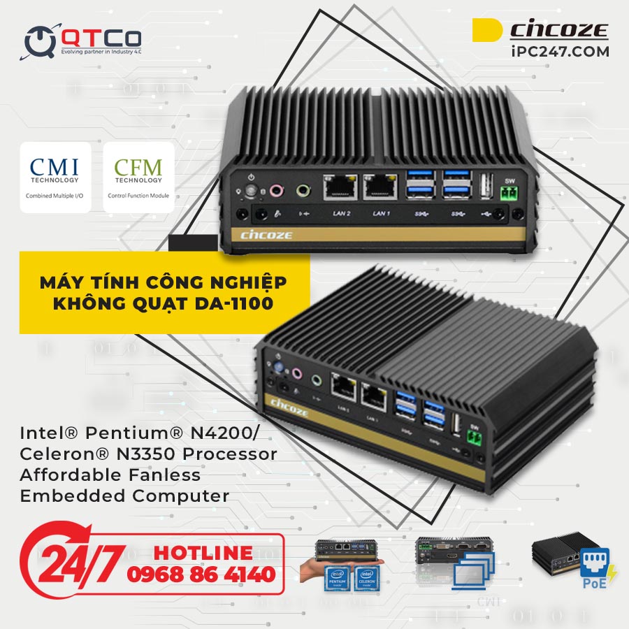 may-tinh-khong-quat-cincoze-DA-1100