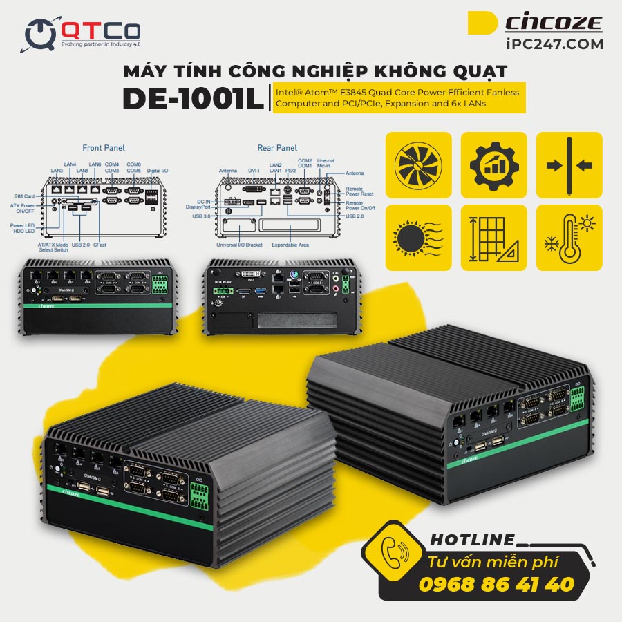 may-tinh-khong-quat-cincoze-DE-1001L