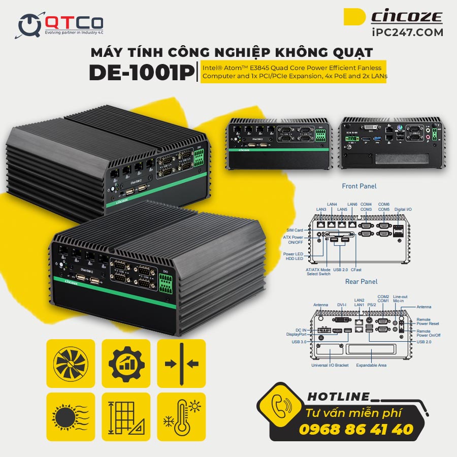 may-tinh-khong-quat-cincoze-DE-1001P