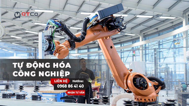 Ung dung may tinh nhung trong cong nghiep canh tay Robot 