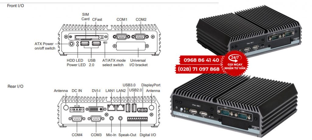 Cincoze DC-1100  ki thuat 