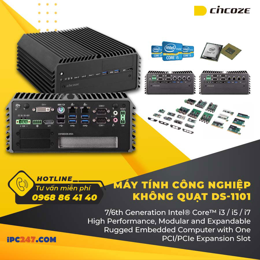 Cincoze DS-1101 ki thuat 