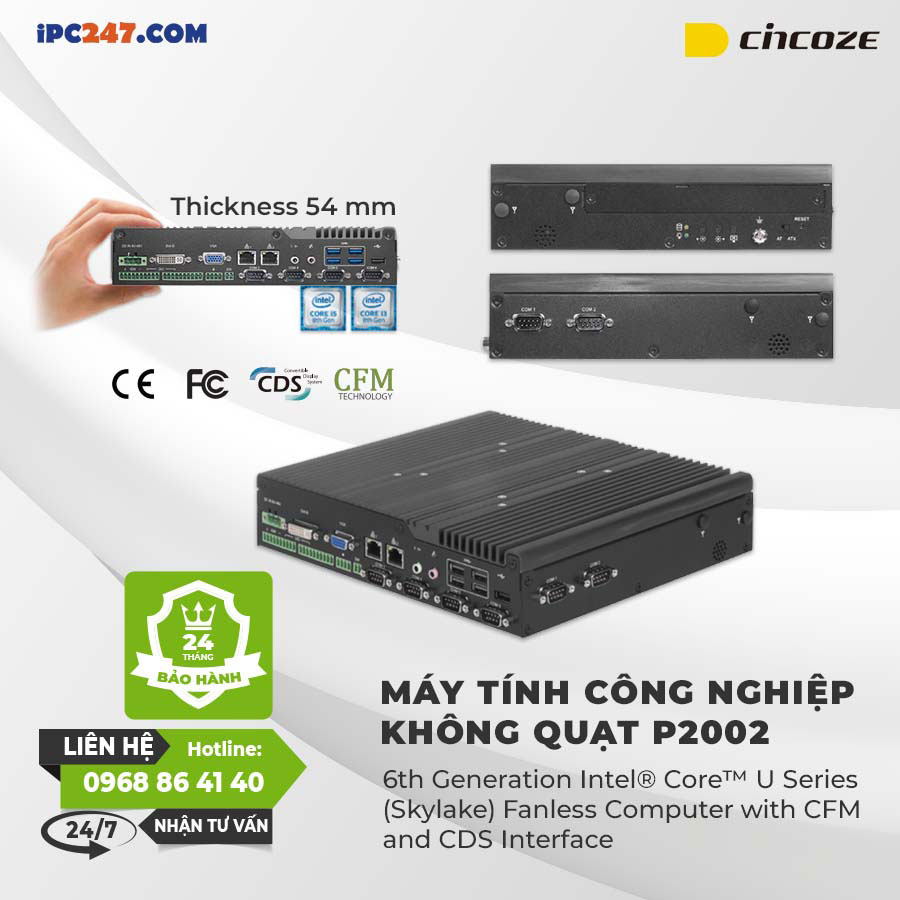 Cincoze P2002 